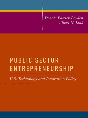 cover image of Public Sector Entrepreneurship